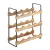 Bild: Metaltex Flaschenregal York Lava 350812000 | Weinregal 3 Etagen | Akazienholz & Metall | Touch-Therm | schwarz/natur