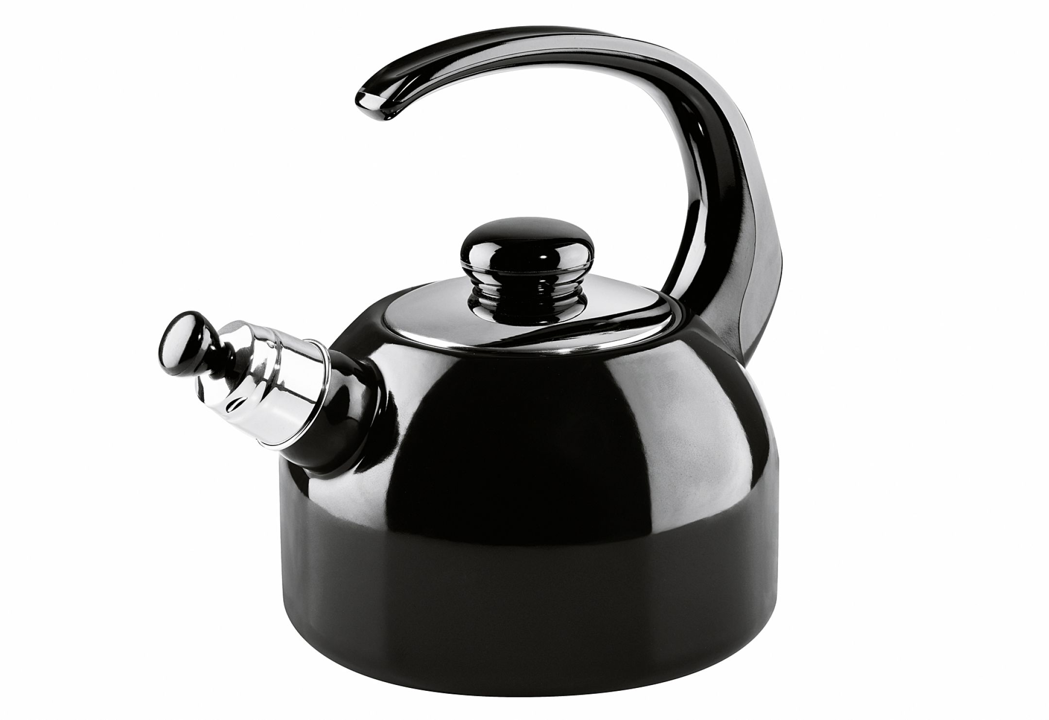 Kelomat Flötenkessel Classico 2,0 Liter - Edelstahl Mit Pfiff Für Induktion & Alle Herdarten