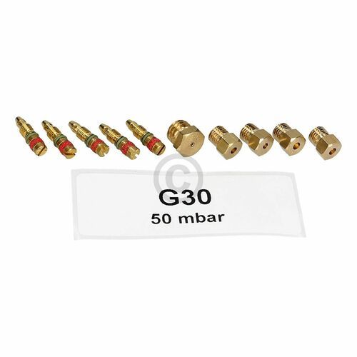 Bild: Flüssiggasdüsen G30/50 mbar Küppersbusch 543489 für Herd