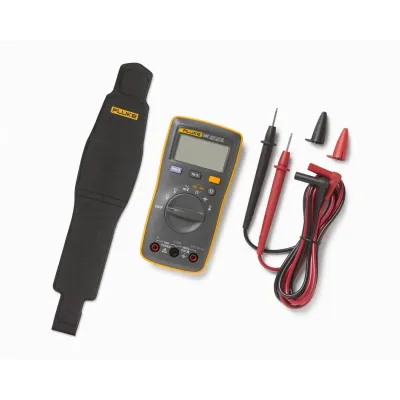 Fluke Digitalmultimeter 107 FLUKE-107/EUR | Kompakt | 600V AC/DC | 10A AC | CAT III 600V | Handmultimeter