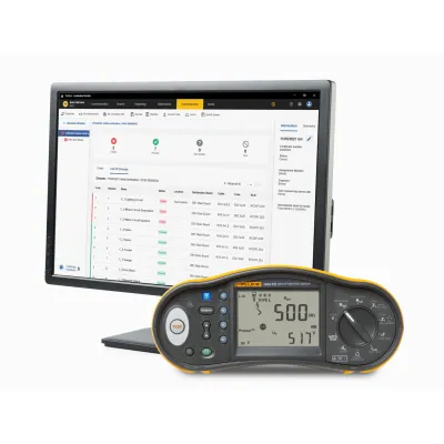 Fluke 1664FC DE FTT KIT | Multifunktions-Installationstester | TruTest ADV | RCD/FI-Prüfung | Datenspeicher
