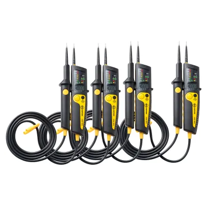 Beha-Amprobe Spannungsprüfer 2100-BETA | 2-polig | CAT IV 690V | LED/LCD | Durchgangsprüfung | IP64 | Gelb/Schwarz