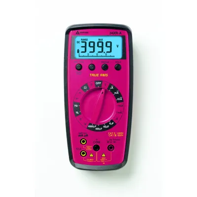Beha-Amprobe 34XR-A-D Digitalmultimeter | TRMS | 750V AC | 1000V DC | 10A | Temperatur | CAT III