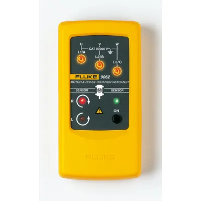 Fluke Drehfeldrichtungsanzeiger 9062 | Motordrehrichtungstester | kontaktlos | LED | 1–440 V | 2–400 Hz
