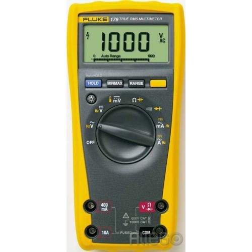 Bild: Fluke Echteffektiv-Multimeter m.Kapzität+Frequenz Fluke 179