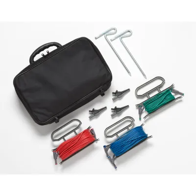 Beha-Amprobe Erdungsmesskit TL-EARTH 2 | Messkabel Zubehör | 4 mm Sicherheitsstecker | Mit Tasche