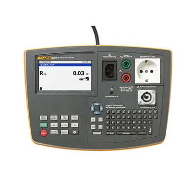 Fluke Gerätetester FLUKE-6500-2 D | VDE 0701/0702 | Automatik-Prüfung | Speicher 1000 Messungen | tragbar