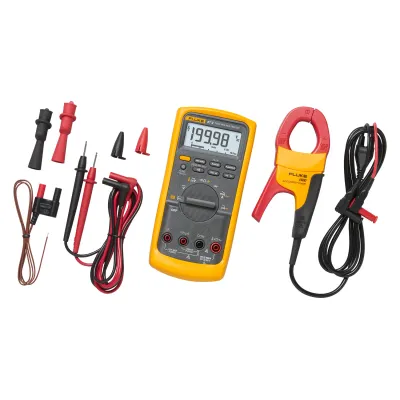 Fluke Messgeräte-Set 87V/IMSK Industriemultimeter Service-Kit | Spannungs-, Strom-, Widerstands-, Temperaturmessung