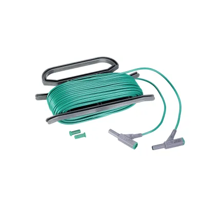 Beha-Amprobe Messleitung TL-7000-25M | 25 Meter | Messkabel | 4mm Sicherheitsstecker | PVC | CAT III | 1000V | 10A