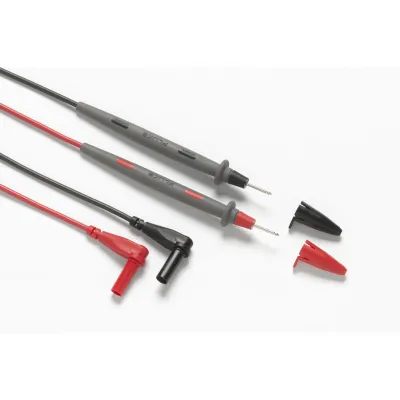 Fluke Messleitungs-Set TL71-1 | Silikon-Messleitungen 1,5m | Sicherheitsstecker 4mm | CAT IV 600V | 10A | rot/schwarz