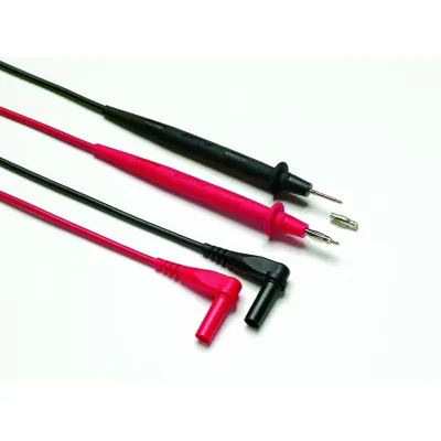 Fluke Messleitungs-Satz TL76 2032684 | 1,5m Silikon Messleitungen | 4mm Sicherheitsstecker | CAT IV | 10A | rot/schwarz