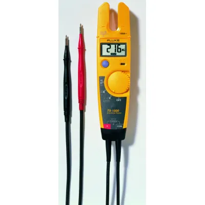 Fluke T5-1000 EUR1 Spannungsprüfer | bis 1000V | 100A AC | OpenJaw-Technik | CAT III | Digital