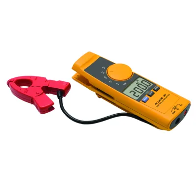 Fluke Strommesszange FLUKE-365/E | True-RMS Zange abnehmbar | 200A AC/DC | 600V | CAT III | Grau/Gelb