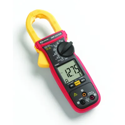 Beha-Amprobe Strommesszange AMP-320-EUR | AC/DC 600A TRMS | Motortester | Drehfeldmessung | Temperatur | CAT IV