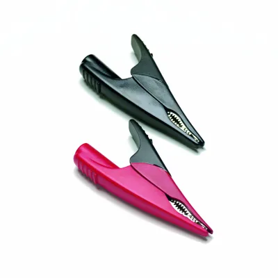 Fluke Krokodilklemmen Satz AC285 | 4 mm Sicherheitsstecker | SureGrip | CAT IV 600V | 10A | rot & schwarz