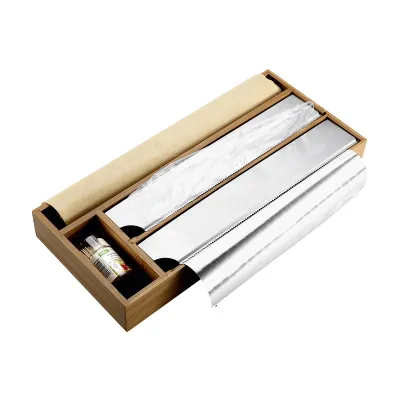 Folienspender Bambus dunkel