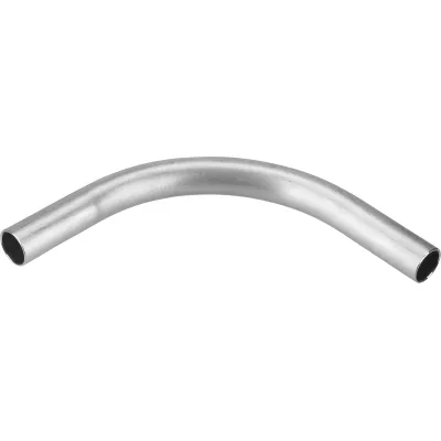 FRÄNKISCHE Steckbogen ABS-E 16 | 20960016 | Aluminium Rohrbogen 90° | Ø16mm | schwer druckfest | halogenfrei | natur