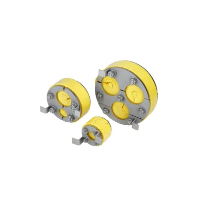 FRÄNKISCHE Kabelabdichtung Kabu-IN 63 | Mauerdurchführung | druckwasserdicht | 63 mm | Edelstahl | gelb