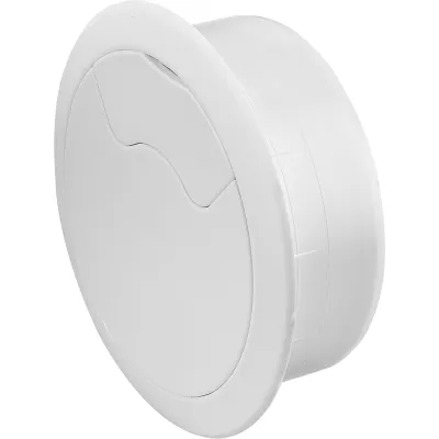 FRÄNKISCHE Multimedia-Auslassdose MMR-A 29495260 | Kabelrohrauslass 60 mm | Kunststoff | nachträglicher Einbau | weiß