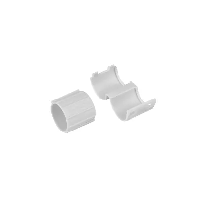 FRÄNKISCHE Kunststoff-Endtülle E-Ku-ET 20 | 25997020 | Endtülle 20 mm | teilbar | steckbar | halogenfrei | grau