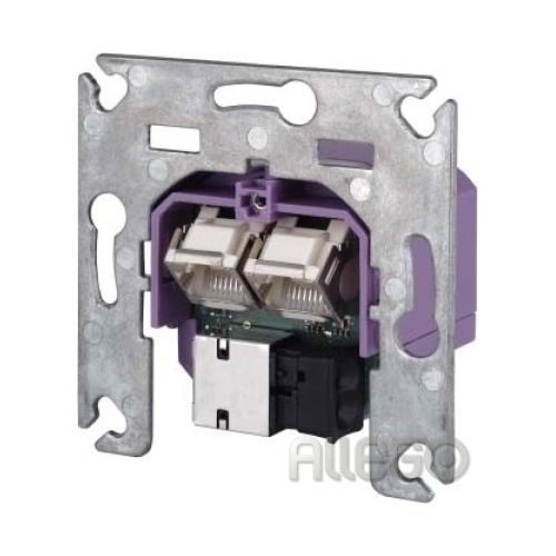 Bild: Fränkische Netzwerkanschlussdose 2xRJ45 DATALIGHT #25720021