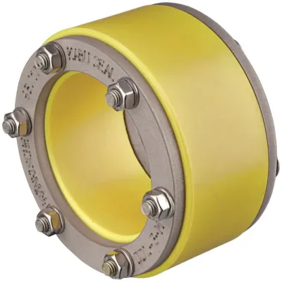 Fränkische Pressringdichtung Kabu-Seal 110/150 | Mauerdurchführung druckwasserdicht 1,5 bar | Rohr 110 mm | Edelstahl