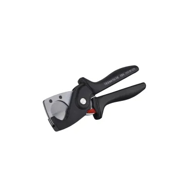 FRÄNKISCHE Rohrschere FRS 25999025 | Rohrschneider Kunststoffrohre 12-25 mm | ergonomisch | Spezialstahl | Länge 185 mm
