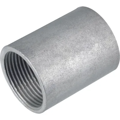 FRÄNKISCHE Stahlrohr-Gewindemuffe SM-E-V 32 | Innengewinde | verzinkt | Stahl | 32 mm | halogenfrei | UV-beständig