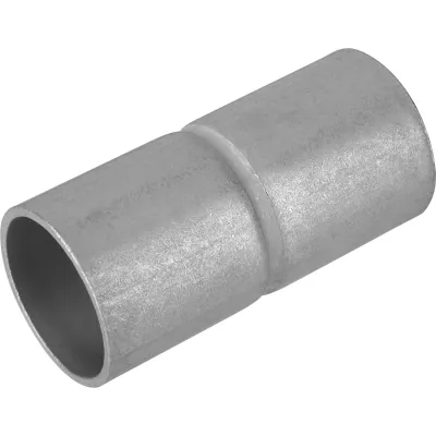Fränkische Stahlrohr-Steckmuffe SMS-E-V 20550063 | 63mm | verzinkt Zn-Ni | Stahl | E30/E60/E90 | halogenfrei | natur
