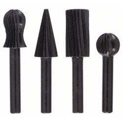 Freihandfräser-Set, 4-teilig (6mm-Schaft)