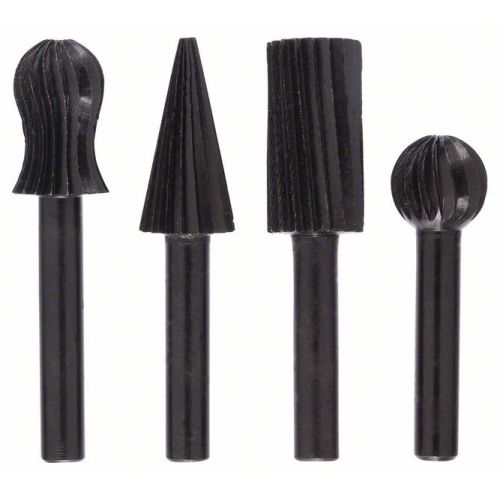 Bild: Freihandfräser-Set, 4-teilig (6mm-Schaft)