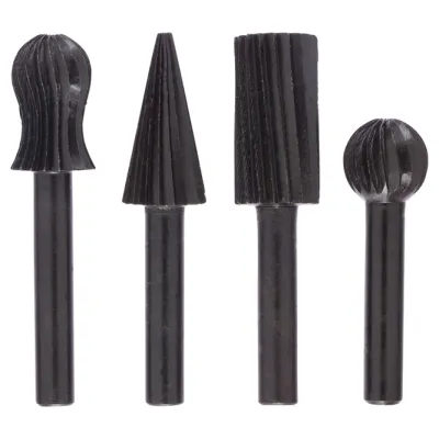 Freihandfräser-Set, 4-teilig (6mm-Schaft)