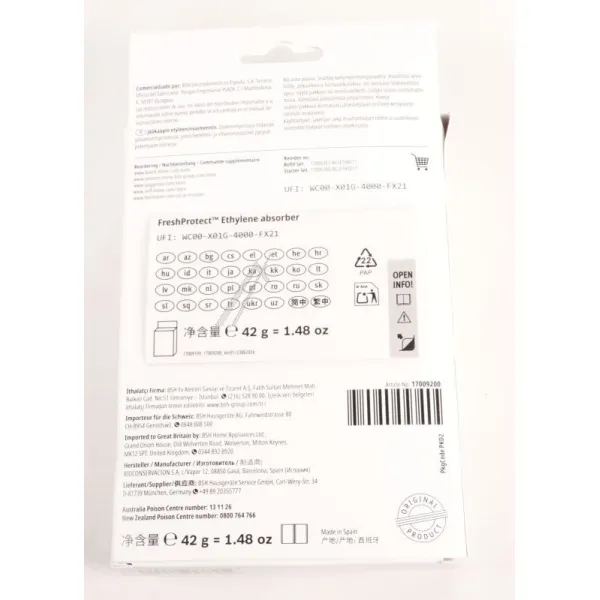 FreshProtect™ Ethylen-Absorber Starter-Set für Kühlschrank Bosch Siemens 1700920