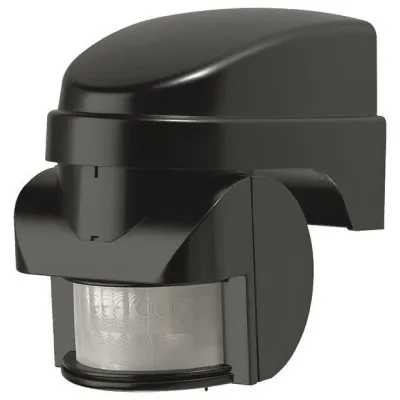 Honeywell Bewegungsmelder L210N BLK | PIR Sensor 140° | Aufputz | IP44 | 12m Reichweite | 1000W | schwarz