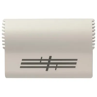 Honeywell Home E2500 Dreiklang-Türgong | elektronisch | 85 dB | regelbar | Aufputz | 9V | weiß