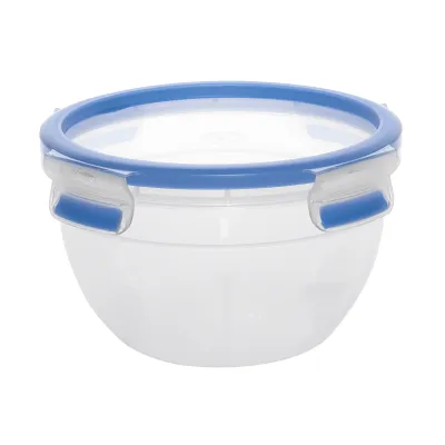 Emsa Frischhaltedose rund 1,1l 518096 | Clip & Close | luftdicht, BPA-frei, mikrowellenfest, spülmaschinenfest