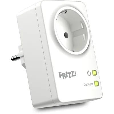 AVM FRITZ!Smart Energy 200 | Intelligente WLAN-Steckdose | Energieverbrauch messen | DECT | Temperatursensor | Weiß