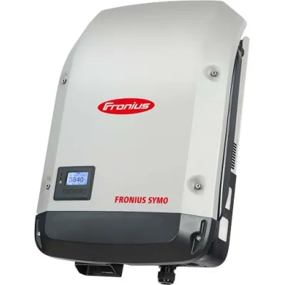 Fronius Wechselrichter Symo 6.0-3-M | 4,210,040 | 6000 W 3-phasig | 2 MPP-Tracker | WLAN/LAN | IP65 | Schwarz | Solar