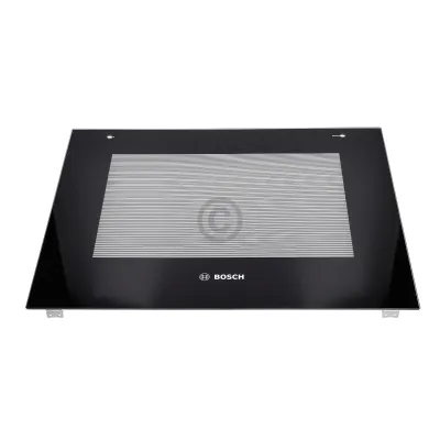 Frontglasscheibe Glass front panelInox,FGW gl B590p/B591ix PYH: 46,1 X W:59,4