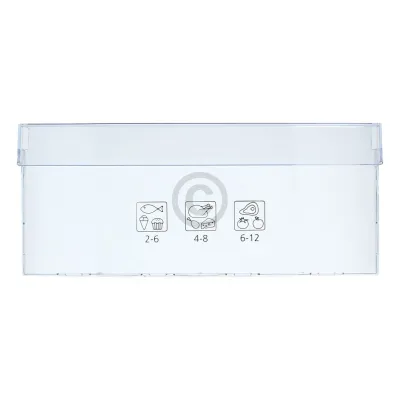 Frontgriffblende für Gefrierschubladen oben Bauknecht C00915799 in