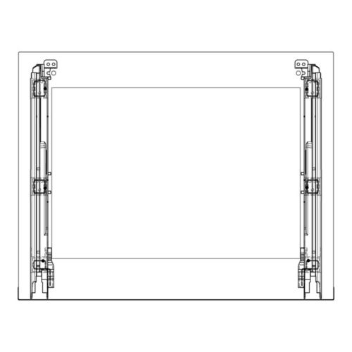 Bild: FRONTSCHEIBE, INOX, 596X471MM 140225496094