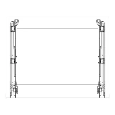 FRONTSCHEIBE, INOX, 596X471MM 140225496094