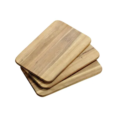 Frühstücksbrettchen Akazie 3er