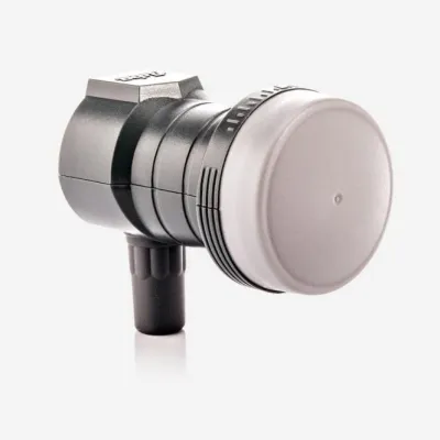 Fuba Single LNB DEK 117 | Universal-LNB 1 Teilnehmer | LTE-Filter | UHD 4K 8K | Wetterschutz | 40mm Feed | Grau
