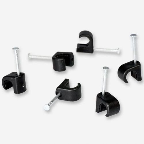 Bild: Fuba OKC 620 S Nagelschelle (100er Pack) 5-7mm, 20mm Nagel, schwarz