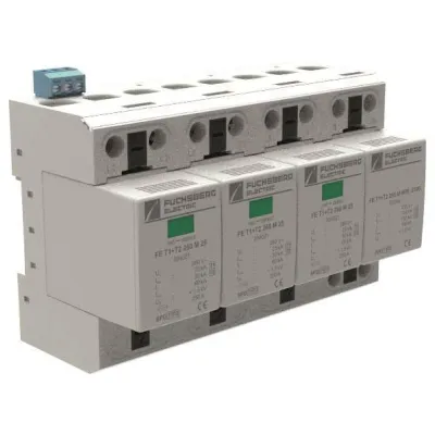 FUCHS Kombiableiter Typ 1+2 100 kA, 3+1-Schaltung,260 TT Fernmeldung