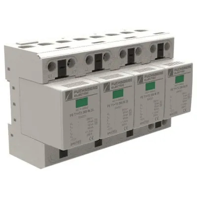 FUCHS Kombiableiter Typ 1+2 100 kA, 4+0-Schaltung 260 TNS 25