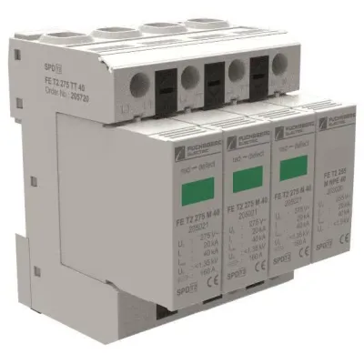 FUCHS Überspannungsableiter Typ 2 40 kA, 3+1-Schaltung FE T2 275 TT 40