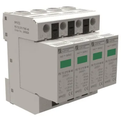 FUCHS Überspannungsableiter Typ 2 40 kA, 4+0-Schaltung FE T2 275 TNS 40