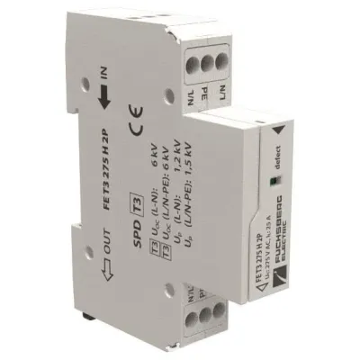 FUCHS Überspannungsableiter Typ3 1+1-Schaltung FE T3 275 H 2P